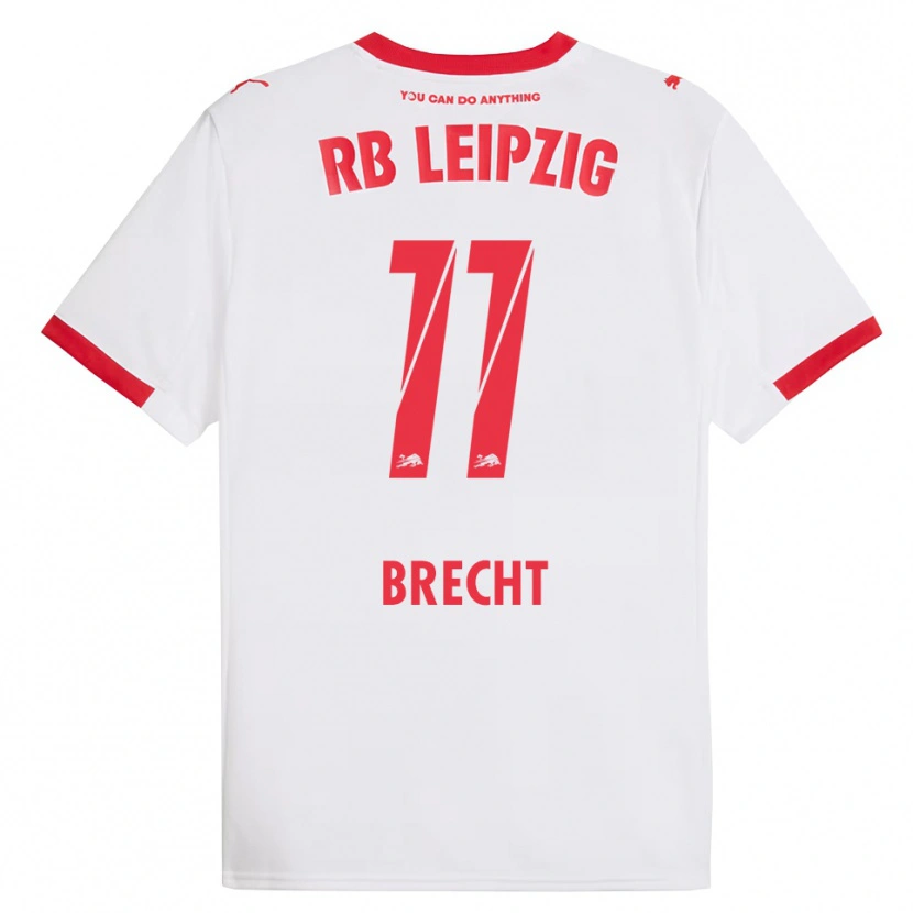 Danxen Män Barbara Brecht #11 Vit Röd Hemmatröja Matchtröjor 2025/26 Tröjor T-Tröja