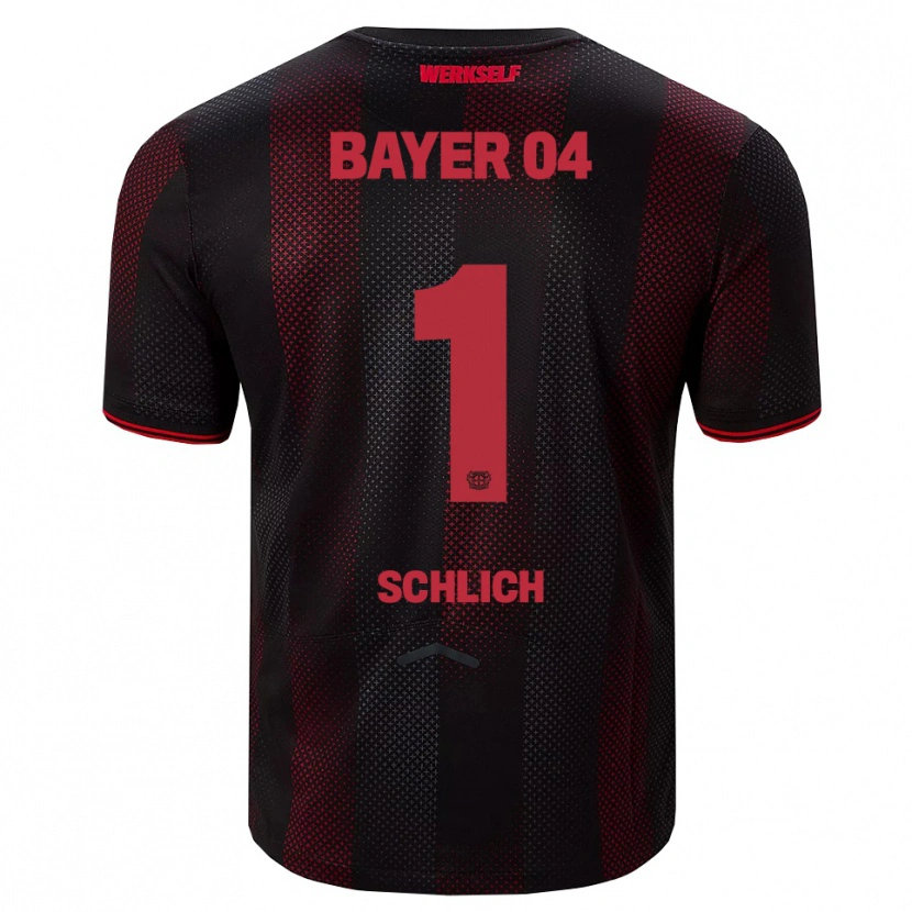 Danxen Män Jesper Schlich #1 Svart Röd Hemmatröja Matchtröjor 2025/26 Tröjor T-Tröja