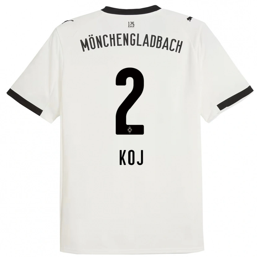 Danxen Män Julia Koj #2 Vit Svart Hemmatröja Matchtröjor 2025/26 Tröjor T-Tröja