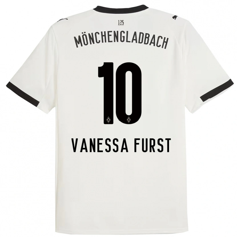 Danxen Män Vanessa Fürst #10 Vit Svart Hemmatröja Matchtröjor 2025/26 Tröjor T-Tröja