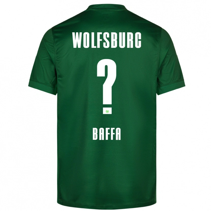 Danxen Män Salvatore Baffa #0 Grön Vit Hemmatröja Matchtröjor 2025/26 Tröjor T-Tröja