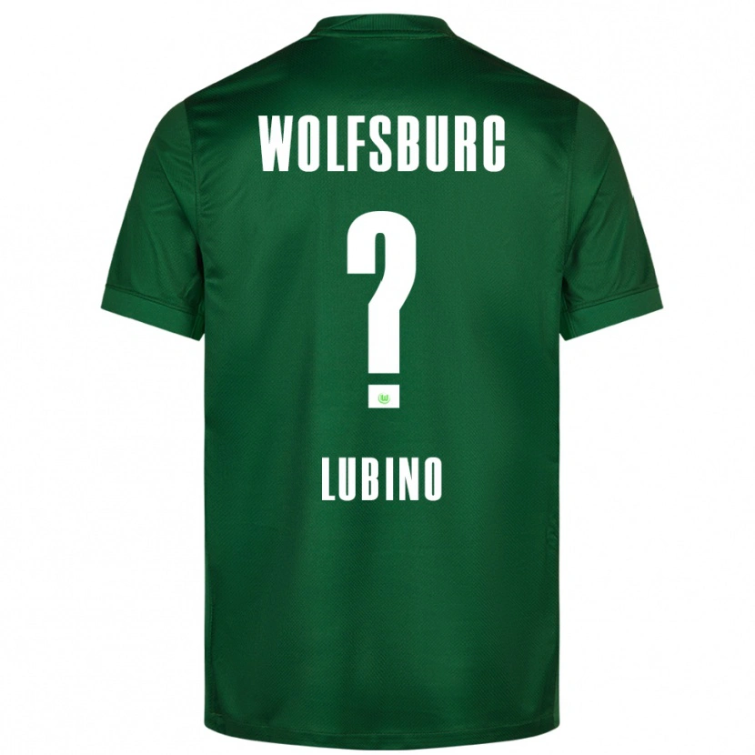 Danxen Män Francesco Lubino #0 Grön Vit Hemmatröja Matchtröjor 2025/26 Tröjor T-Tröja