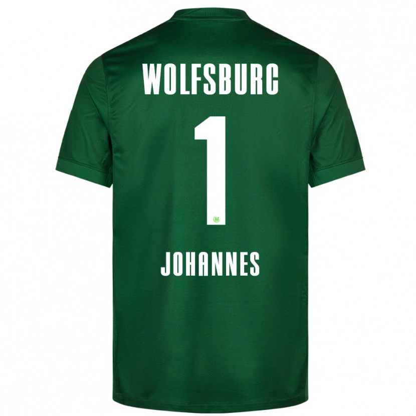 Danxen Män Stina Johannes #1 Grön Vit Hemmatröja Matchtröjor 2025/26 Tröjor T-Tröja