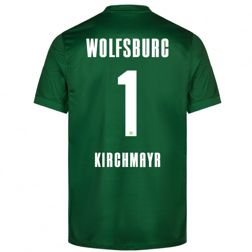 Danxen Män Juri Kirchmayr #1 Grön Vit Hemmatröja Matchtröjor 2025/26 Tröjor T-Tröja