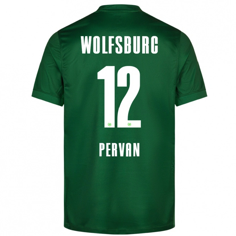 Danxen Män Pavao Pervan #12 Grön Vit Hemmatröja Matchtröjor 2025/26 Tröjor T-Tröja