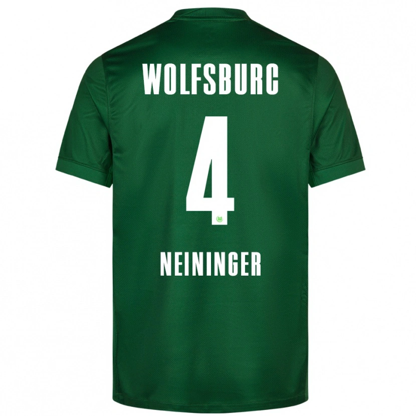 Danxen Män Till Neininger #4 Grön Vit Hemmatröja Matchtröjor 2025/26 Tröjor T-Tröja