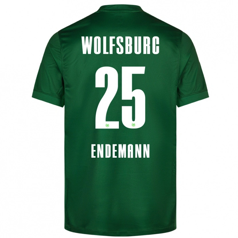 Danxen Män Vivien Endemann #25 Grön Vit Hemmatröja Matchtröjor 2025/26 Tröjor T-Tröja