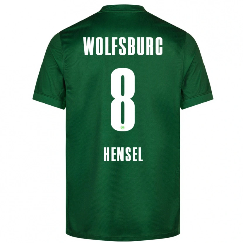 Danxen Män Pharell Hensel #8 Grön Vit Hemmatröja Matchtröjor 2025/26 Tröjor T-Tröja