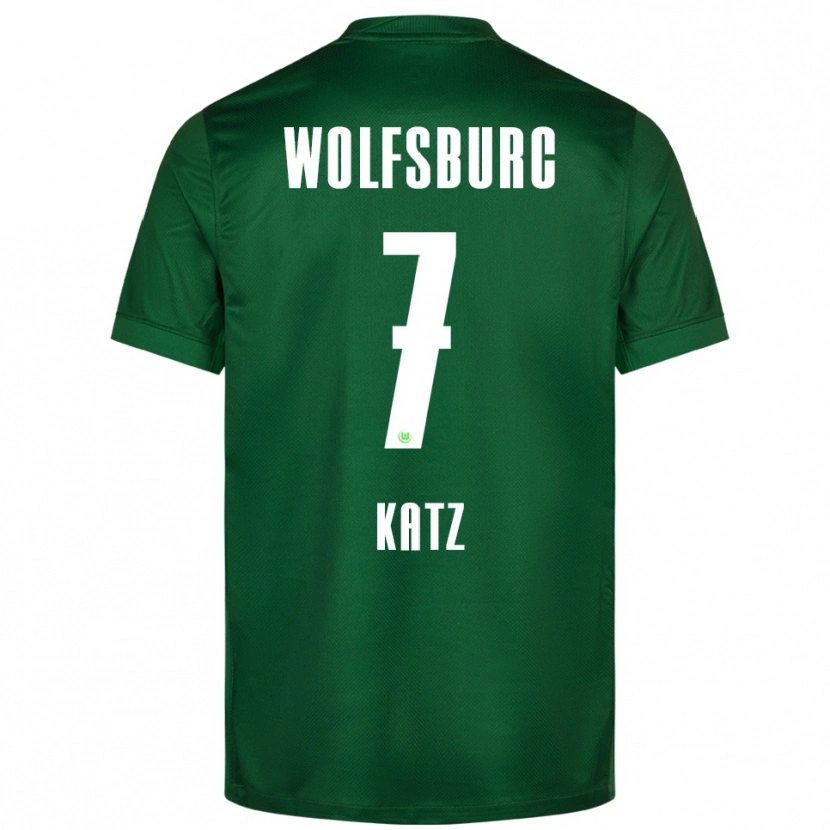 Danxen Män Bruno Katz #7 Grön Vit Hemmatröja Matchtröjor 2025/26 Tröjor T-Tröja