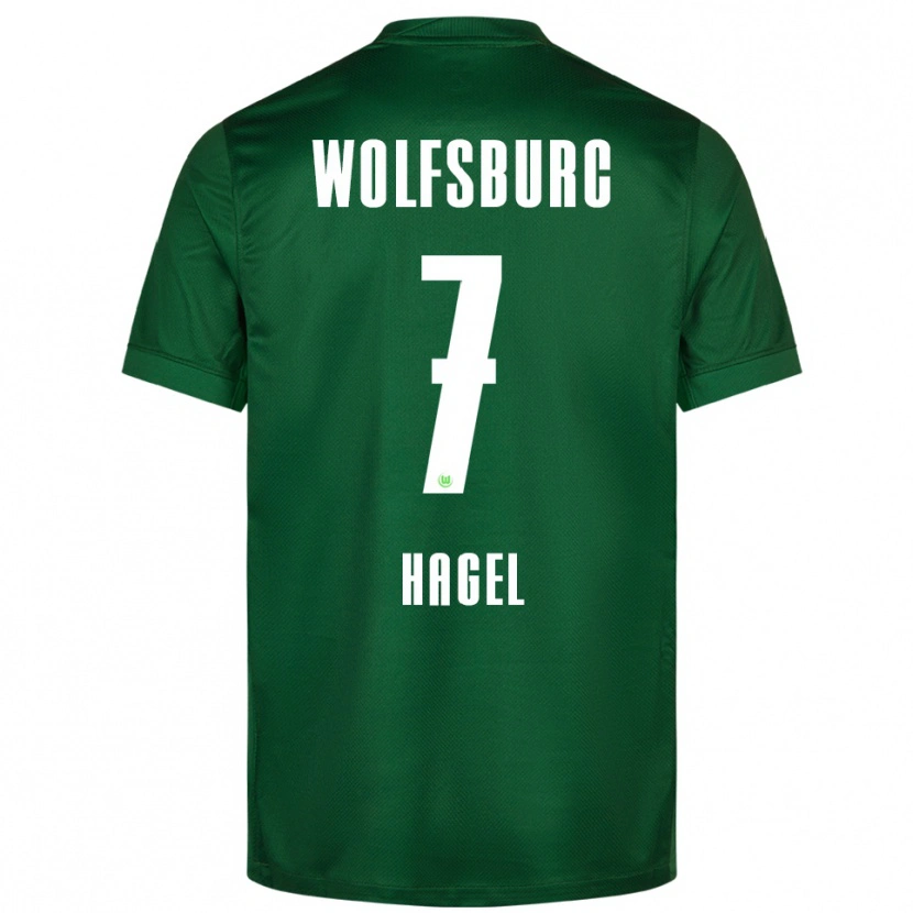 Danxen Män Chantal Hagel #7 Grön Vit Hemmatröja Matchtröjor 2025/26 Tröjor T-Tröja