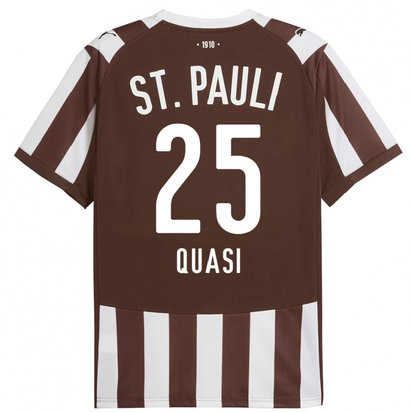 Danxen Män Evans Quasi #25 Kaffe Vit Hemmatröja Matchtröjor 2025/26 Tröjor T-Tröja