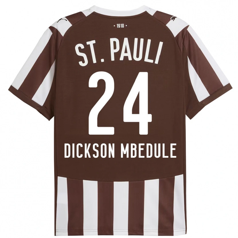 Danxen Män Amani Dickson Mbedule #24 Kaffe Vit Hemmatröja Matchtröjor 2025/26 Tröjor T-Tröja