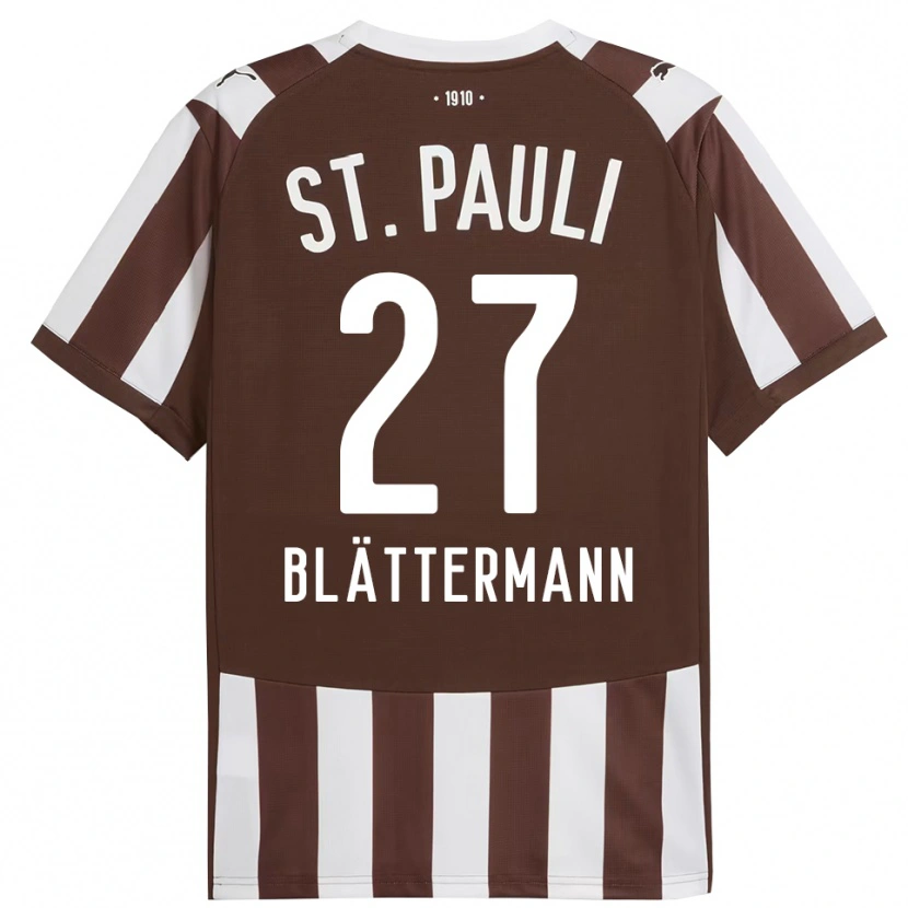 Danxen Män Levin Blättermann #27 Kaffe Vit Hemmatröja Matchtröjor 2025/26 Tröjor T-Tröja