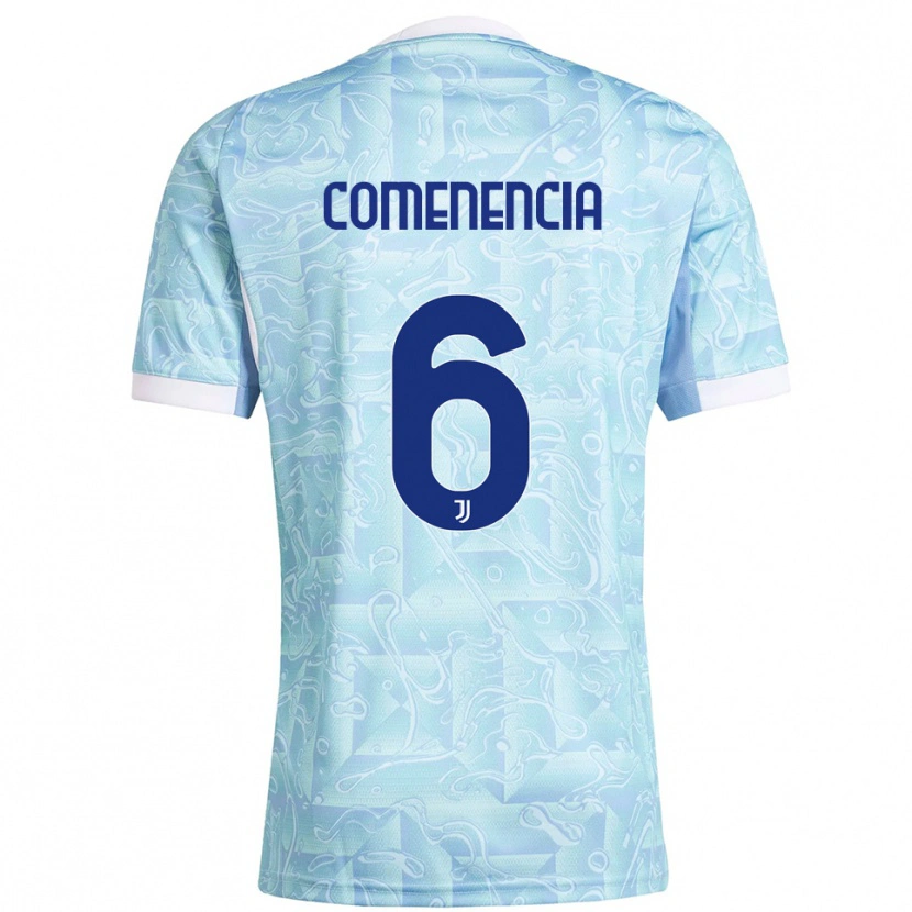 Danxen Män Livano Comenencia #6 Himmelsblå Gul Bortatröja Matchtröjor 2025/26 Tröjor T-Tröja