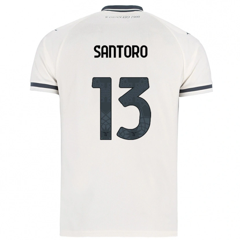 Danxen Män Martina Santoro #13 Vit Marinblå Bortatröja Matchtröjor 2025/26 Tröjor T-Tröja