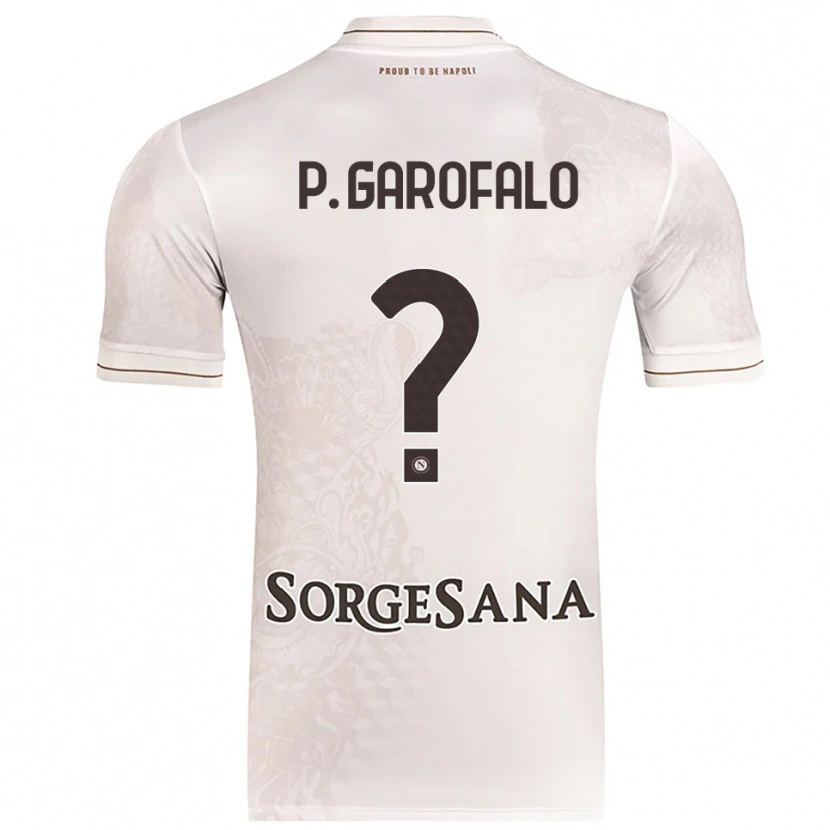Danxen Män Pasquale Garofalo #0 Champagne Brun Bortatröja Matchtröjor 2025/26 Tröjor T-Tröja