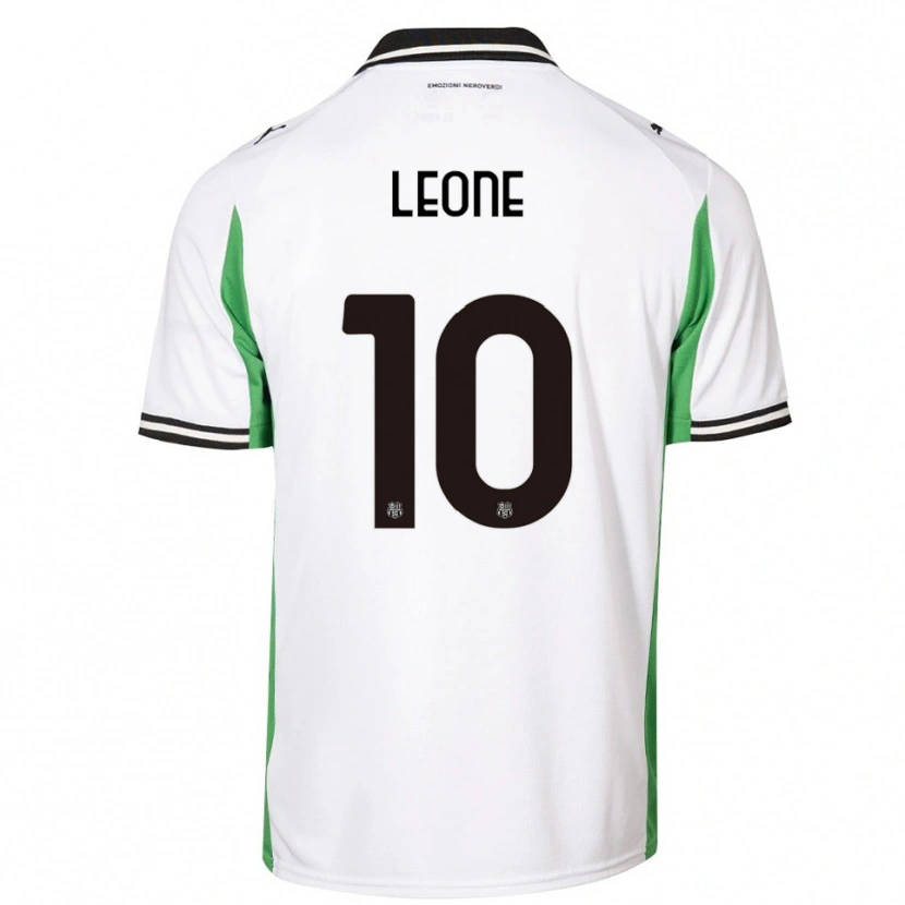 Danxen Män Kevin Leone #10 Vit Grön Svart Bortatröja Matchtröjor 2025/26 Tröjor T-Tröja
