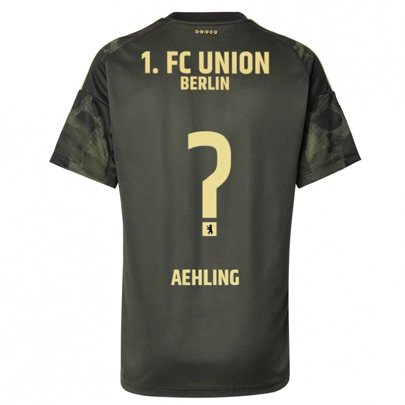 Danxen Män Anna Aehling #0 Mörkgrön Svart Bortatröja Matchtröjor 2025/26 Tröjor T-Tröja