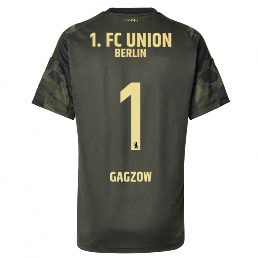 Danxen Män Fritz Gagzow #1 Mörkgrön Svart Bortatröja Matchtröjor 2025/26 Tröjor T-Tröja