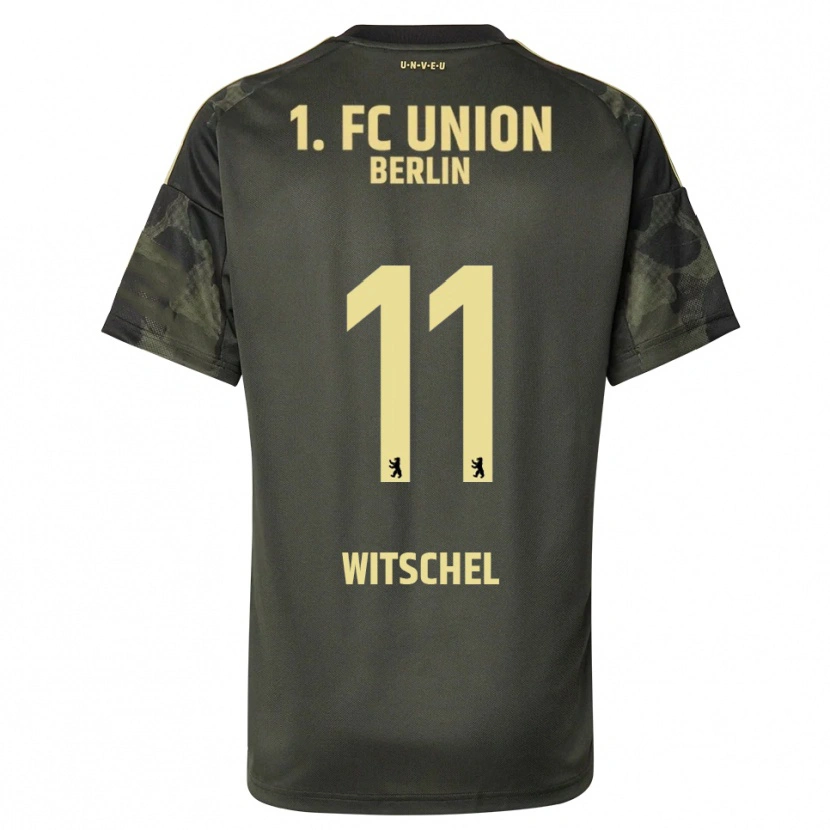 Danxen Män Maxim Witschel #11 Mörkgrön Svart Bortatröja Matchtröjor 2025/26 Tröjor T-Tröja