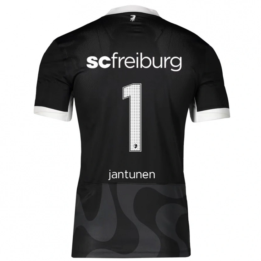 Danxen Män Jaaso Jantunen #1 Svart Vit Bortatröja Matchtröjor 2025/26 Tröjor T-Tröja