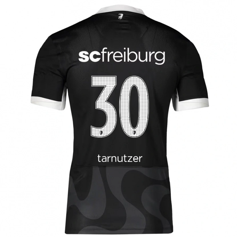 Danxen Män Rouven Tarnutzer #30 Svart Vit Bortatröja Matchtröjor 2025/26 Tröjor T-Tröja