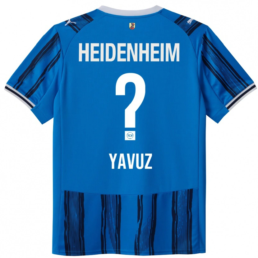 Danxen Män Abdullah Yavuz #0 Blå Marinblå Bortatröja Matchtröjor 2025/26 Tröjor T-Tröja