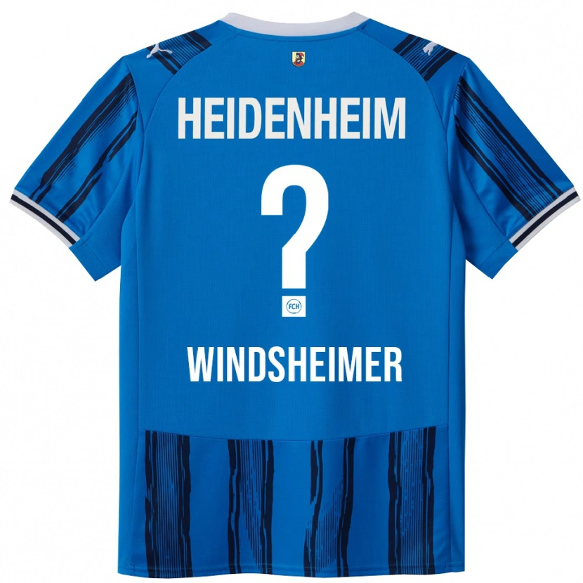 Danxen Män Tim Windsheimer #0 Blå Marinblå Bortatröja Matchtröjor 2025/26 Tröjor T-Tröja