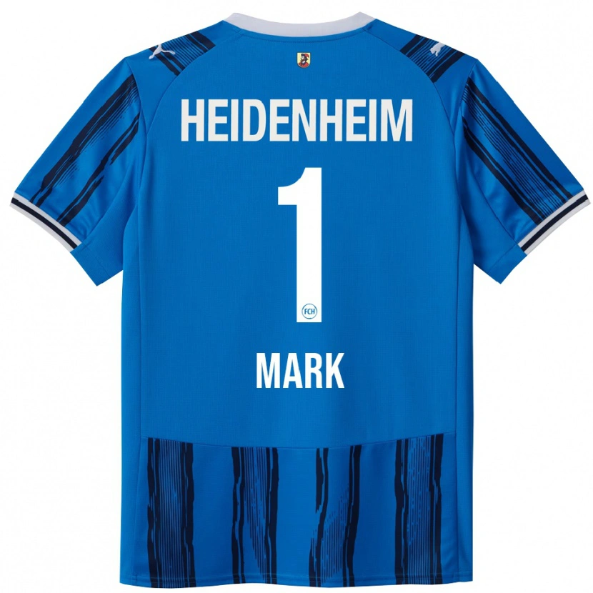 Danxen Män Felix Mark #1 Blå Marinblå Bortatröja Matchtröjor 2025/26 Tröjor T-Tröja