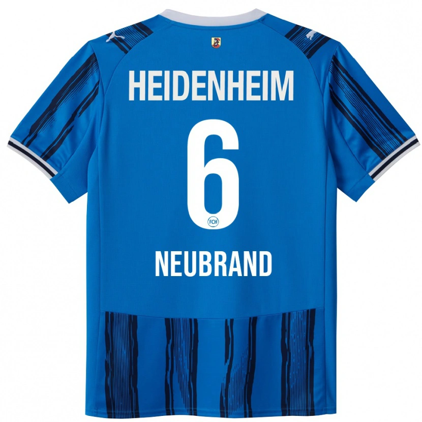 Danxen Män Tina Neubrand #6 Blå Marinblå Bortatröja Matchtröjor 2025/26 Tröjor T-Tröja