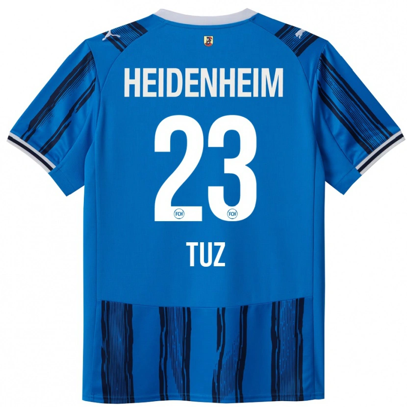 Danxen Män Mete Tuz #23 Blå Marinblå Bortatröja Matchtröjor 2025/26 Tröjor T-Tröja