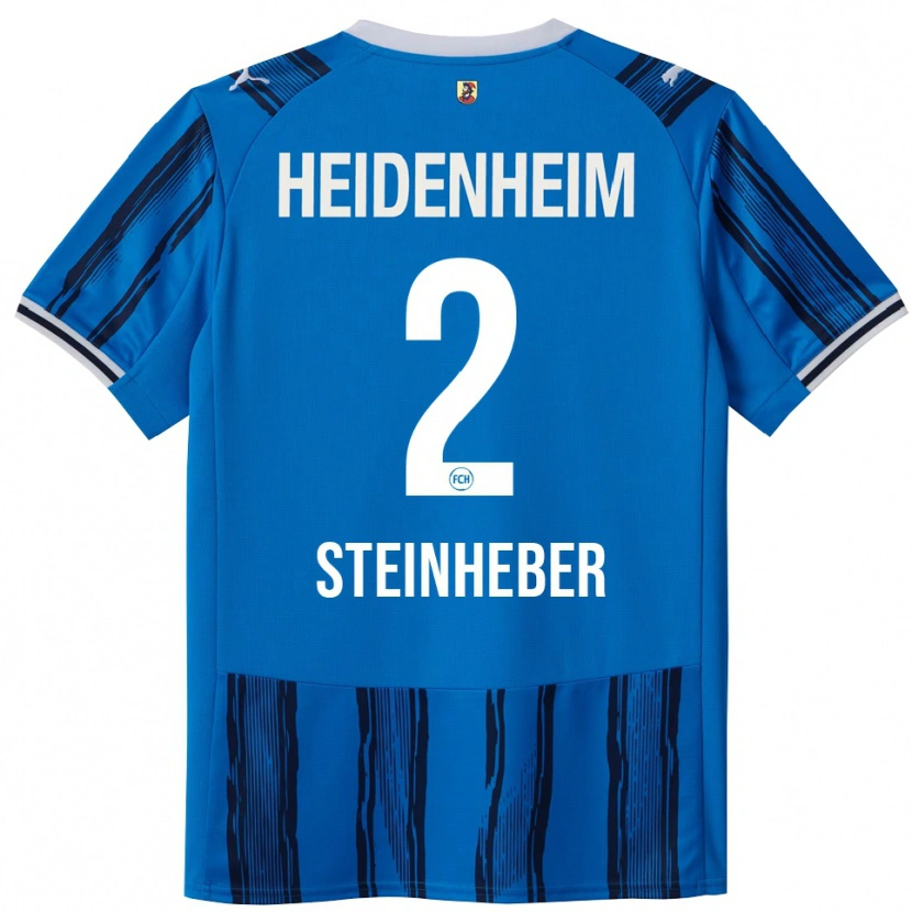 Danxen Män Leni Steinheber #2 Blå Marinblå Bortatröja Matchtröjor 2025/26 Tröjor T-Tröja
