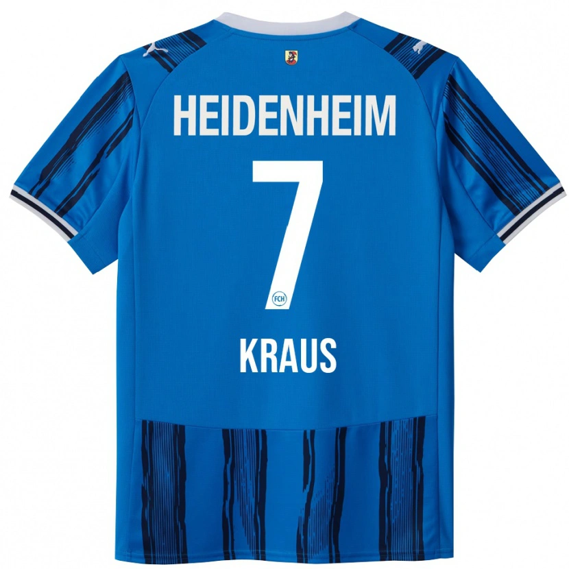 Danxen Män Sabrina Kraus #7 Blå Marinblå Bortatröja Matchtröjor 2025/26 Tröjor T-Tröja