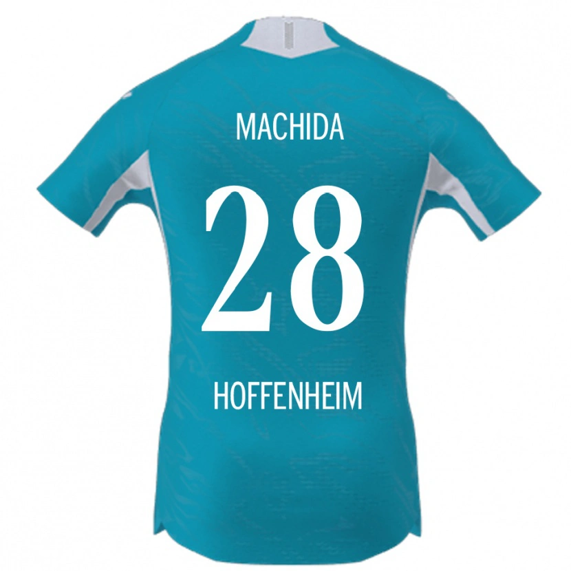 Danxen Män Koki Machida #28 Himmelsblå Bortatröja Matchtröjor 2025/26 Tröjor T-Tröja