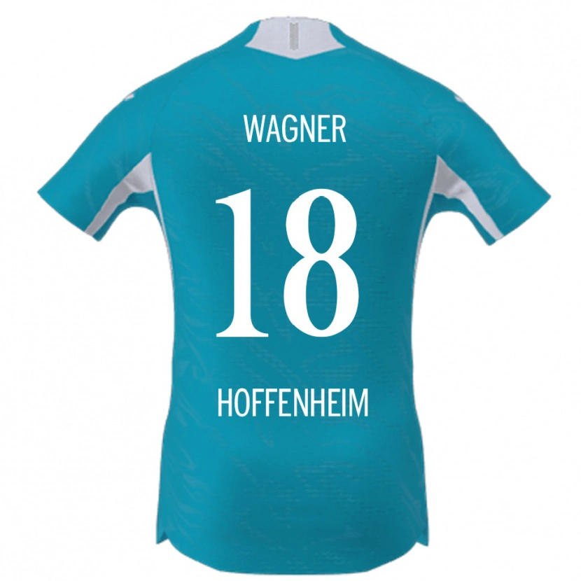 Danxen Män Ricardo Wagner #18 Himmelsblå Bortatröja Matchtröjor 2025/26 Tröjor T-Tröja