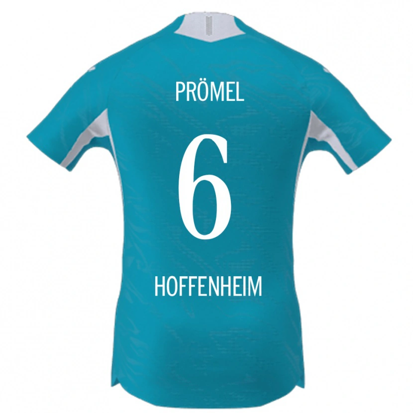 Danxen Män Grischa Prömel #6 Himmelsblå Bortatröja Matchtröjor 2025/26 Tröjor T-Tröja