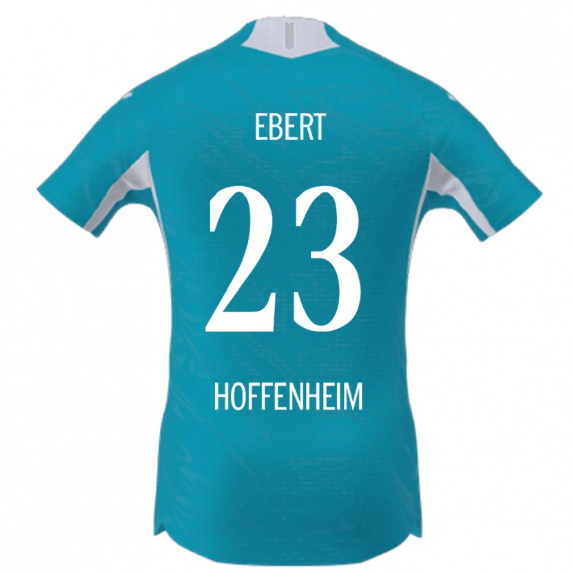 Danxen Män Darijo Ebert #23 Himmelsblå Bortatröja Matchtröjor 2025/26 Tröjor T-Tröja
