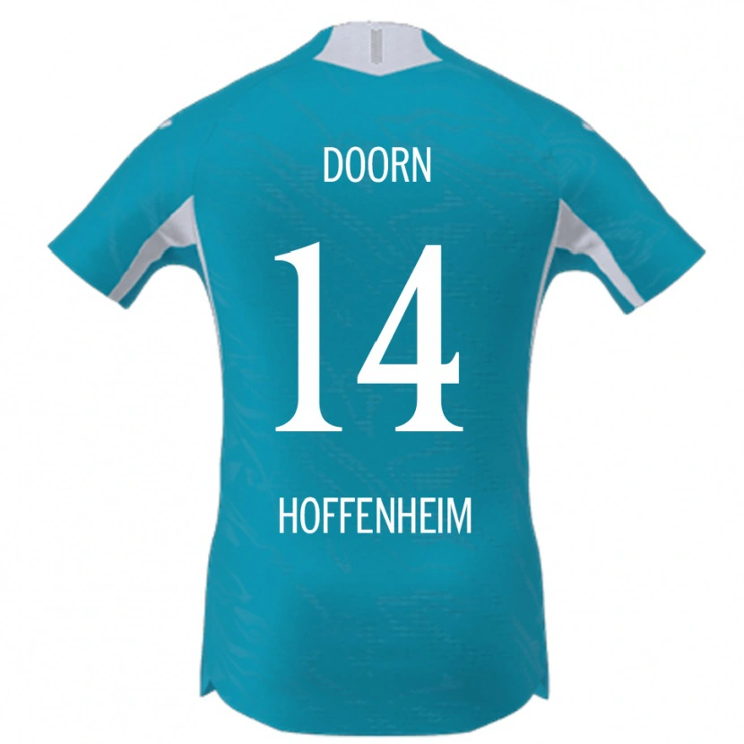 Danxen Män Lisa Doorn #14 Himmelsblå Bortatröja Matchtröjor 2025/26 Tröjor T-Tröja