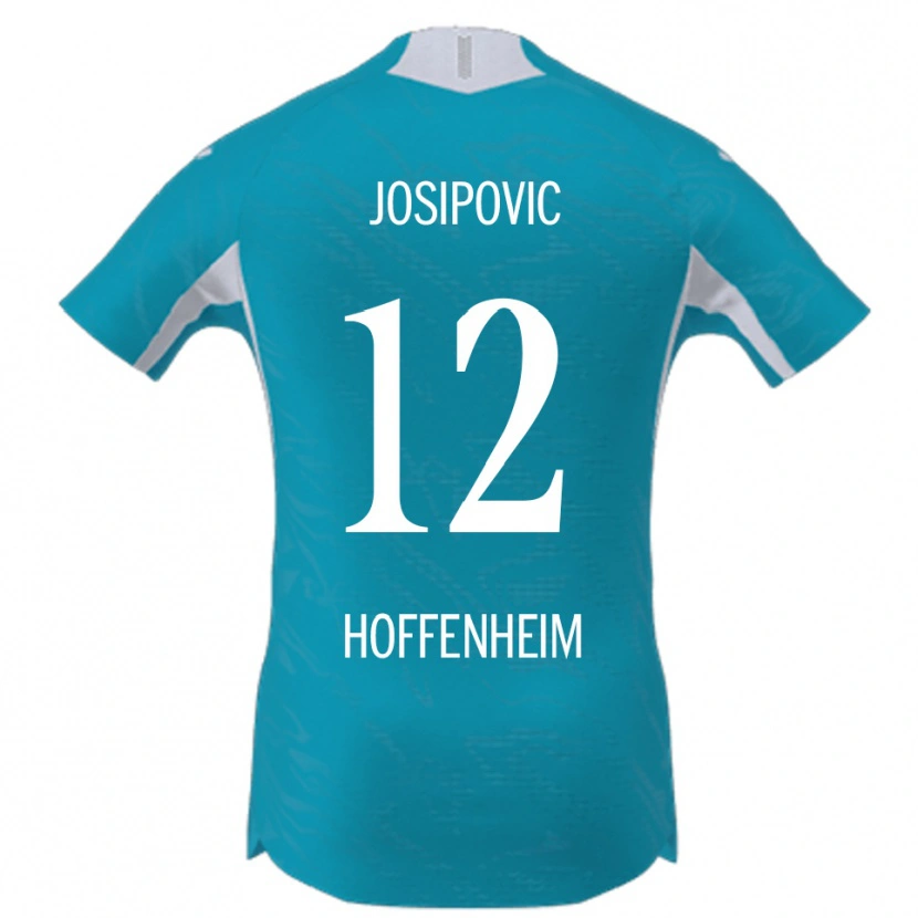 Danxen Män Mihael Josipovic #12 Himmelsblå Bortatröja Matchtröjor 2025/26 Tröjor T-Tröja