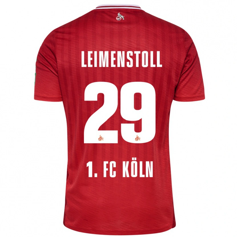 Danxen Män Vanessa Leimen­stoll #29 Röd Vit Bortatröja Matchtröjor 2025/26 Tröjor T-Tröja