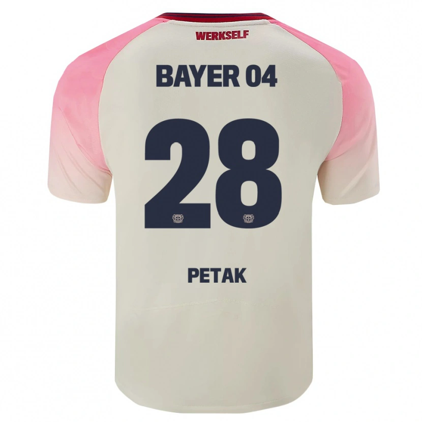 Danxen Män Raoul Petak #28 Rosa Off-White Bortatröja Matchtröjor 2025/26 Tröjor T-Tröja