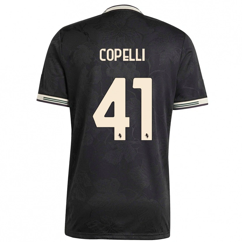Danxen Män Anna Copelli #41 Svart Vit Grön Tredjesatsen Matchtröjor 2025/26 Tröjor T-Tröja