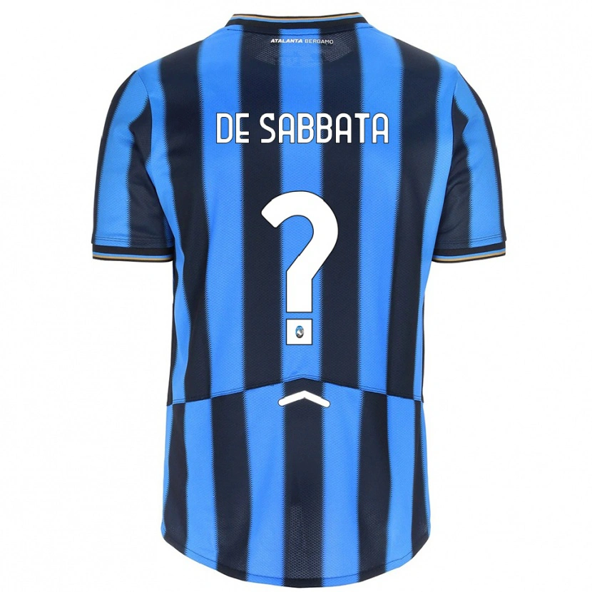 Danxen Kvinnor Nicola De Sabbata #0 Himmelsblå Svart Hemmatröja Matchtröjor 2025/26 Tröjor T-Tröja