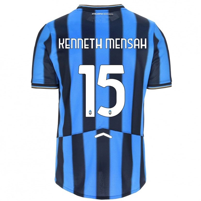 Danxen Kvinnor Anthony Mensah #15 Himmelsblå Svart Hemmatröja Matchtröjor 2025/26 Tröjor T-Tröja