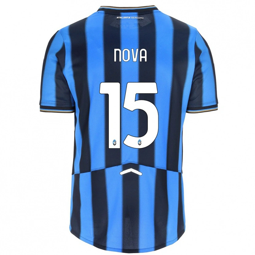 Danxen Kvinnor Riccardo Nova #15 Himmelsblå Svart Hemmatröja Matchtröjor 2025/26 Tröjor T-Tröja