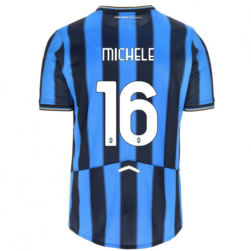 Danxen Kvinnor Michele Rinaldi #16 Himmelsblå Svart Hemmatröja Matchtröjor 2025/26 Tröjor T-Tröja