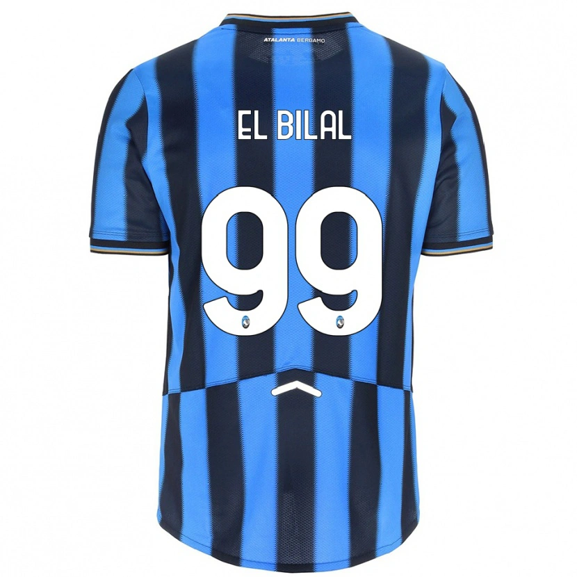 Danxen Kvinnor El Bilal Touré #99 Himmelsblå Svart Hemmatröja Matchtröjor 2025/26 Tröjor T-Tröja