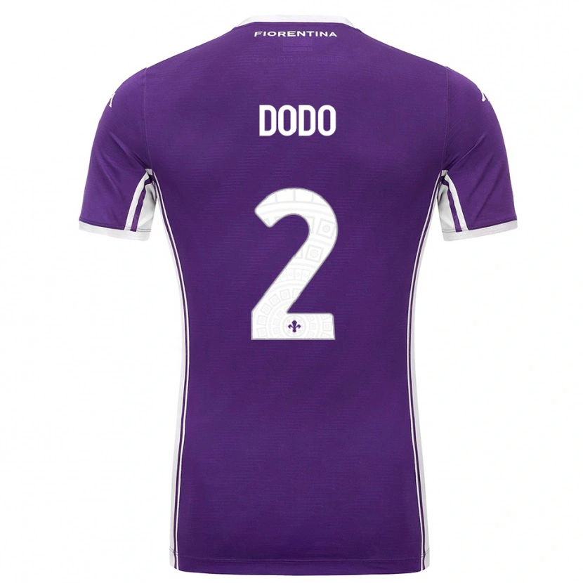 Danxen Kvinnor Dodô #2 Lila Vit Hemmatröja Matchtröjor 2025/26 Tröjor T-Tröja