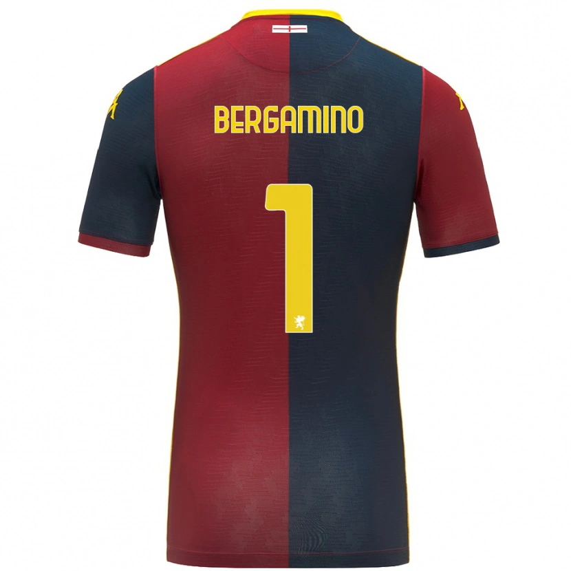 Danxen Kvinnor Giovanni Bergamino #1 Röd Kungsblå Hemmatröja Matchtröjor 2025/26 Tröjor T-Tröja