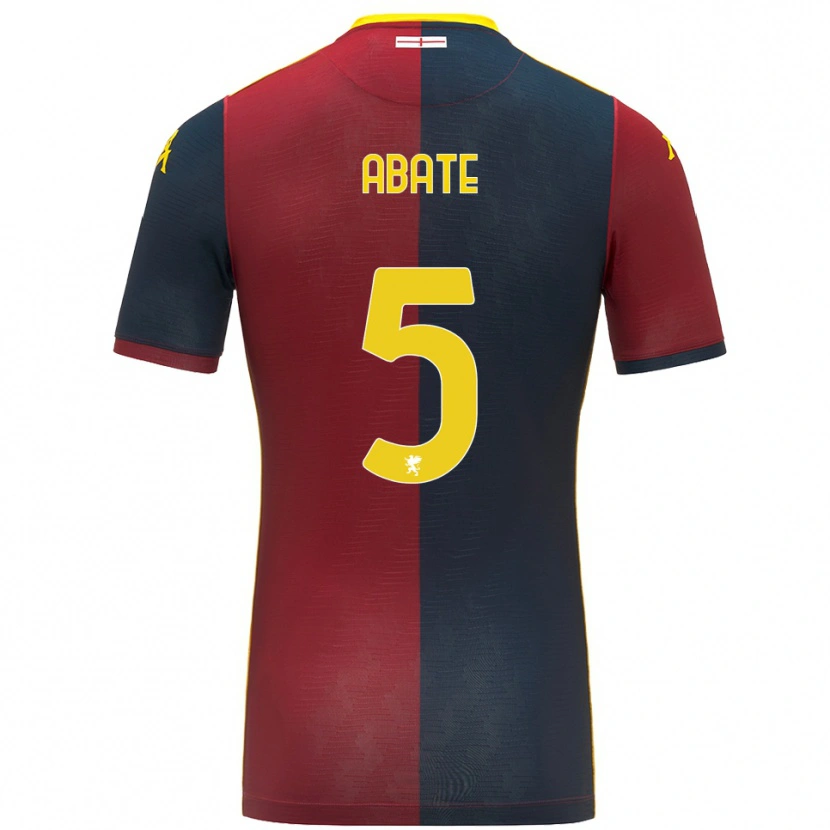 Danxen Kvinnor Giada Abate #5 Röd Kungsblå Hemmatröja Matchtröjor 2025/26 Tröjor T-Tröja